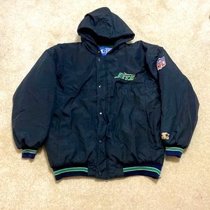 Vintage 90s Jets starter jacket